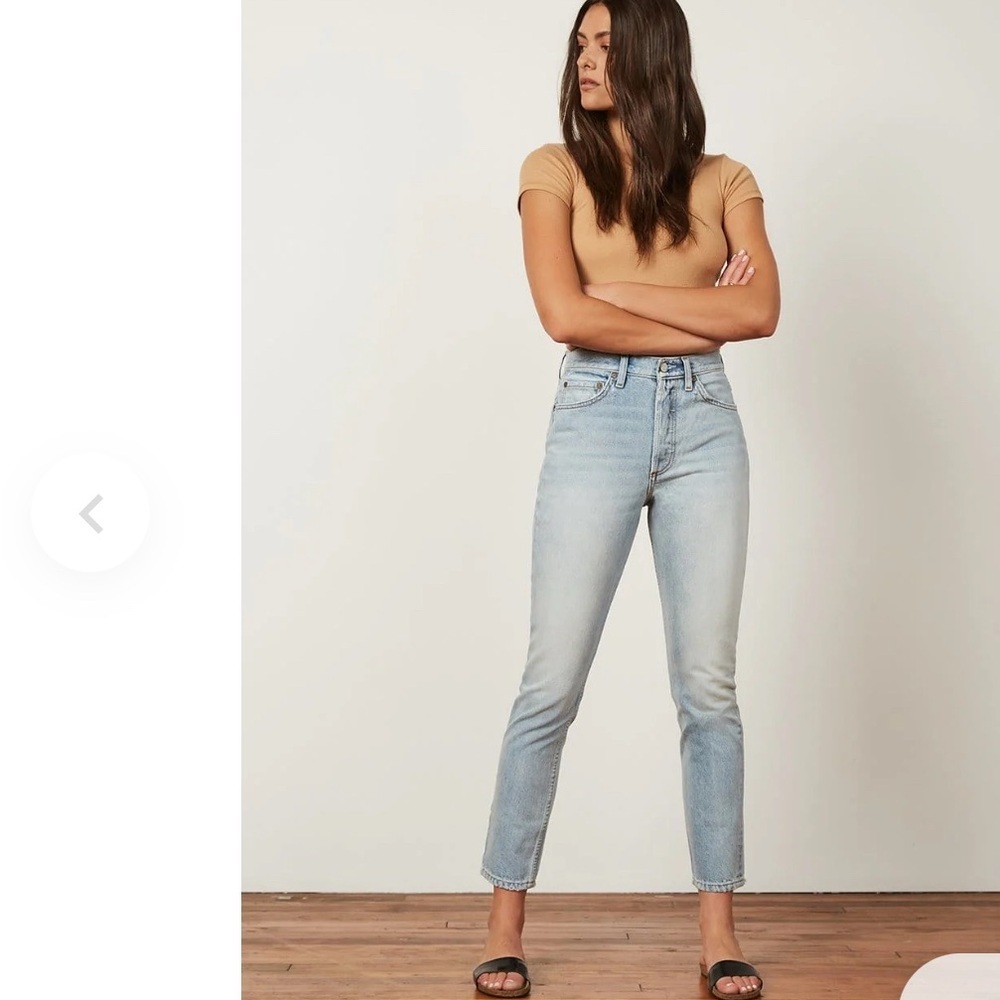 Boyish Billy Jeans Barefoot in the Park size 26 raw hem
